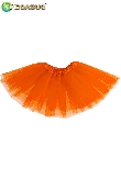 GONNA TULLE BAMBINA ARANCIONE
